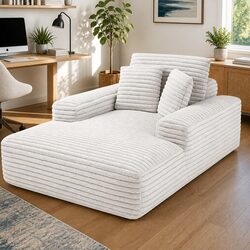 Cozy Beige Sofa Bed with Faux Fur and Practical Design