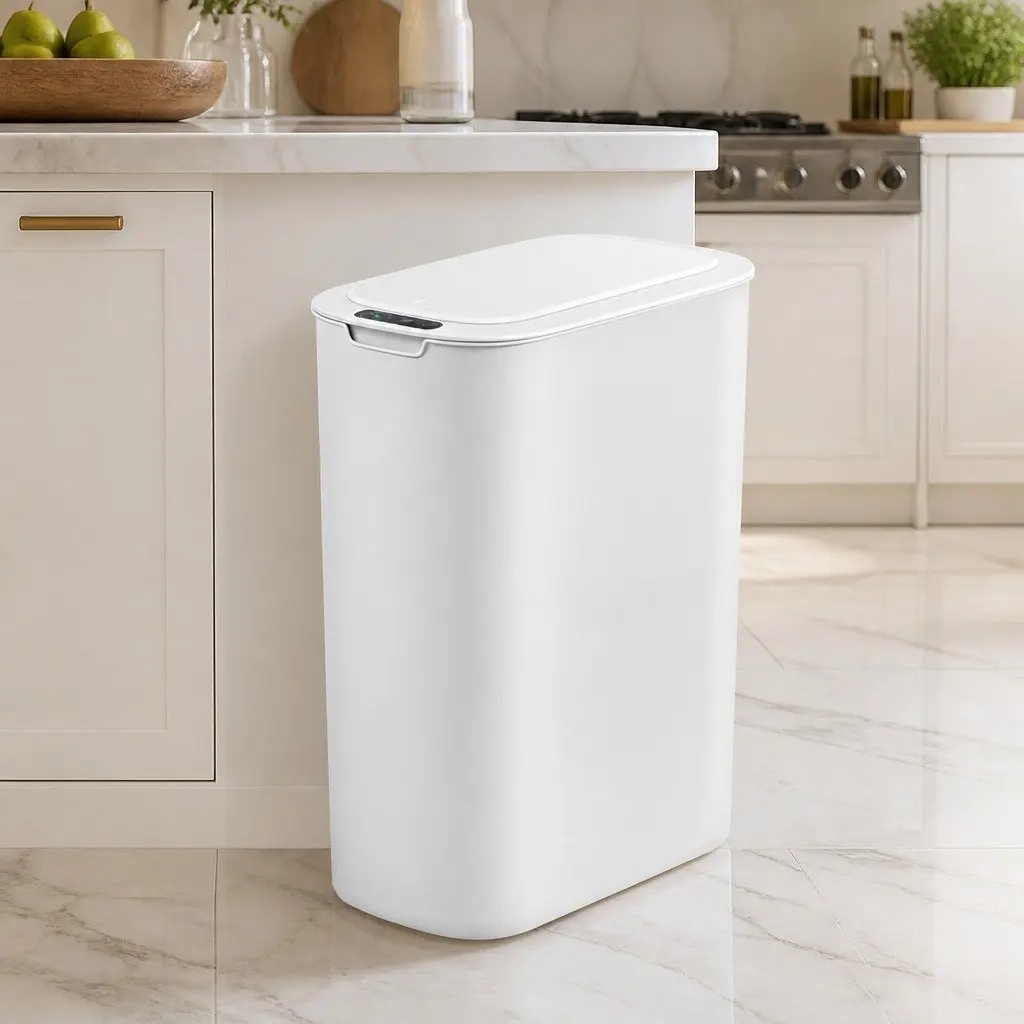 Touchless Trash Bin with 21L Capacity