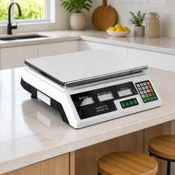 Reliable Digital Kitchen Scale: 40kg Capacity and Durability