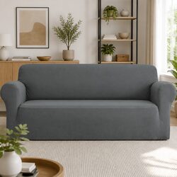 Quality Grey Sofa Cover for 4-Seater Comfort and Protection