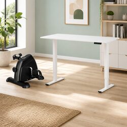 Reliable Electric Desk and Exercise Bike Combo