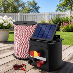 Reliable Solar Electric Fence Energiser for Peace of Mind