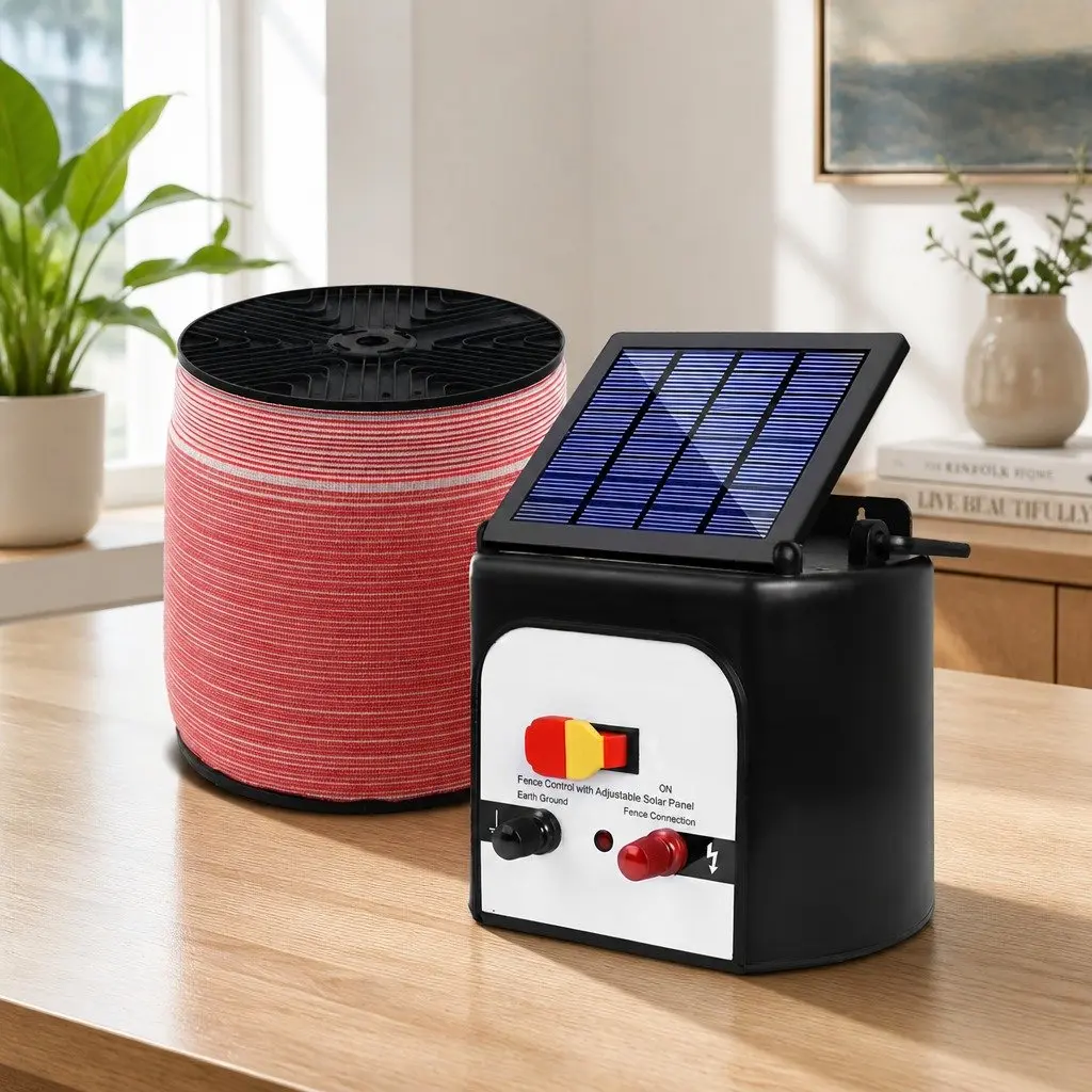 Solar Electric Fence Energiser for Livestock Safety