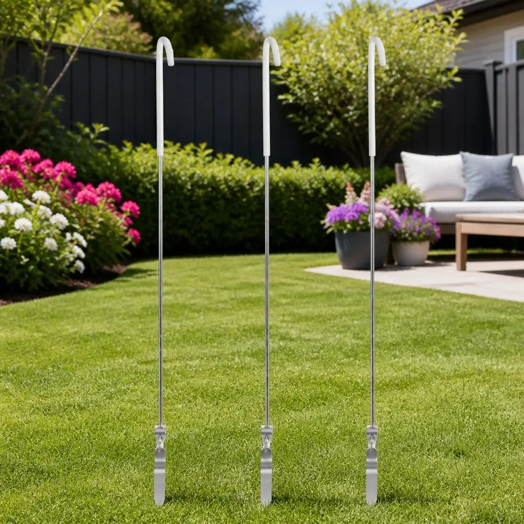 Pigtail Steel Fencing Posts Kit 20 Units