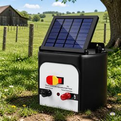 Reliable Solar Electric Fence Energiser for Animals