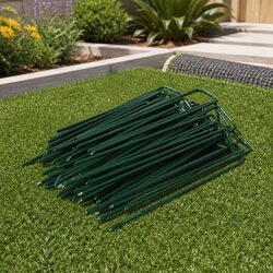 Reliable U-Shape Turf Pins – 100PCS for Your Lawn