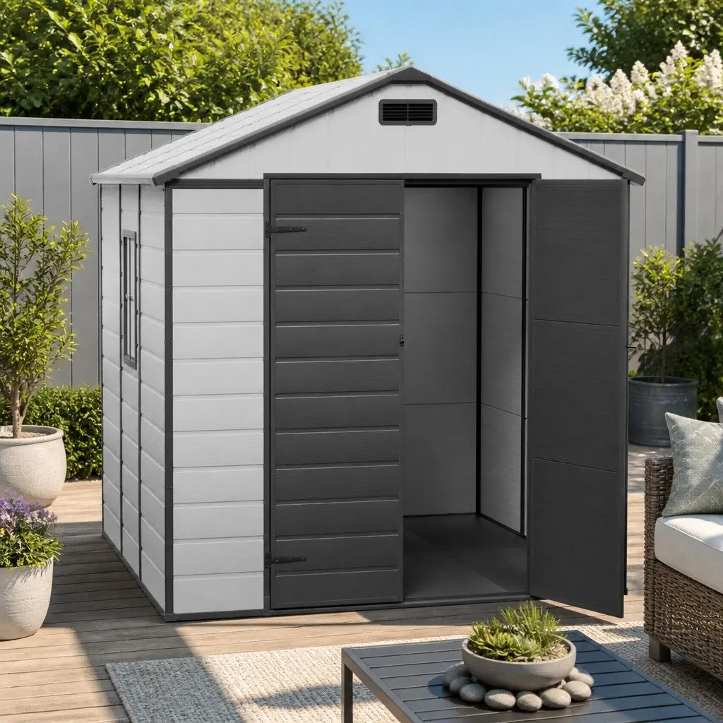 Garden Shed for Outdoor Equipment Storage