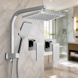Reliable 8 Inch Shower Head Set for Practical Use
