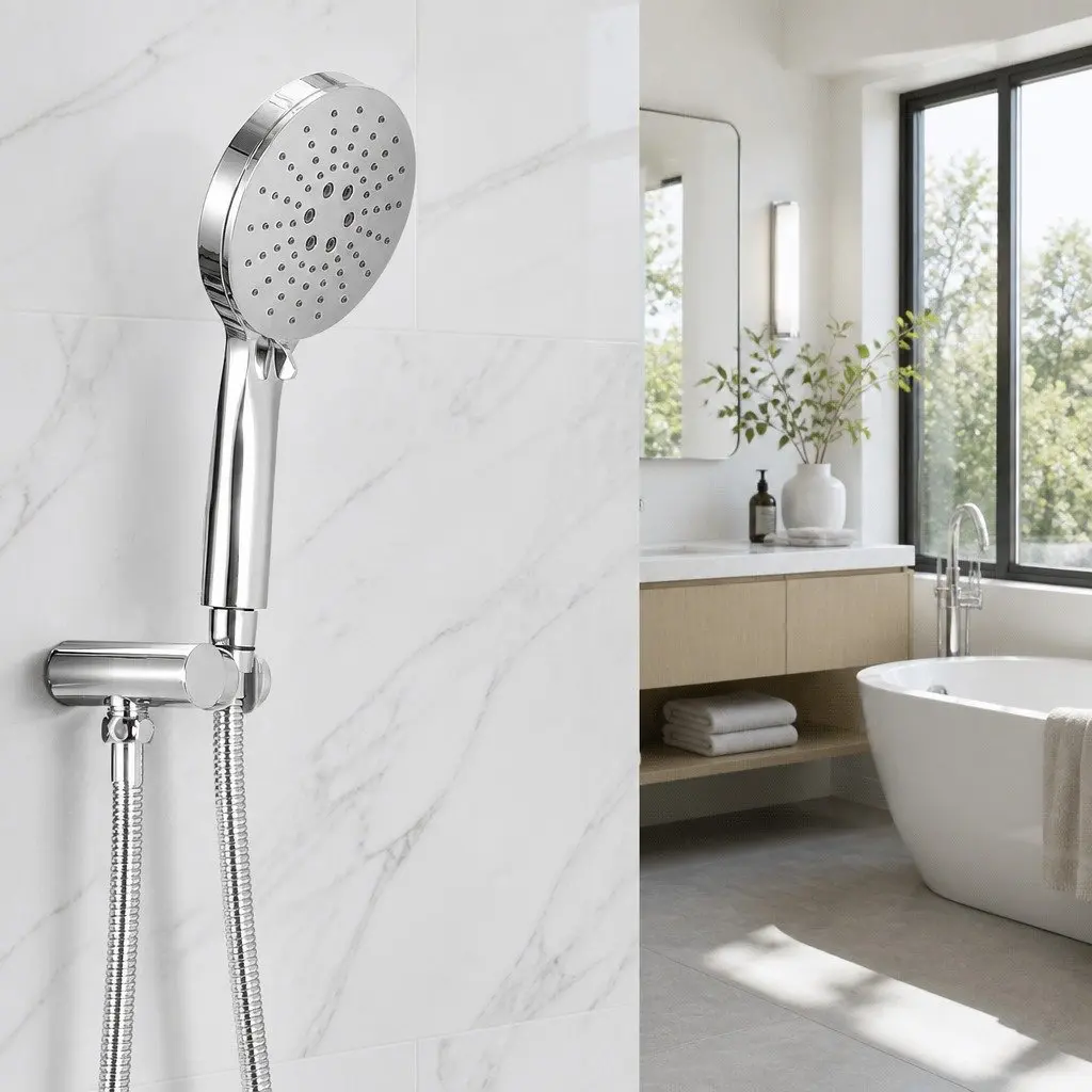 Handheld Shower Head with Flexible Use
