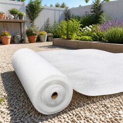 Reliable White Shade Cloth with 50% UV Protection