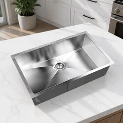 Durable 70x45CM Stainless Steel Kitchen Sink with Quality Design