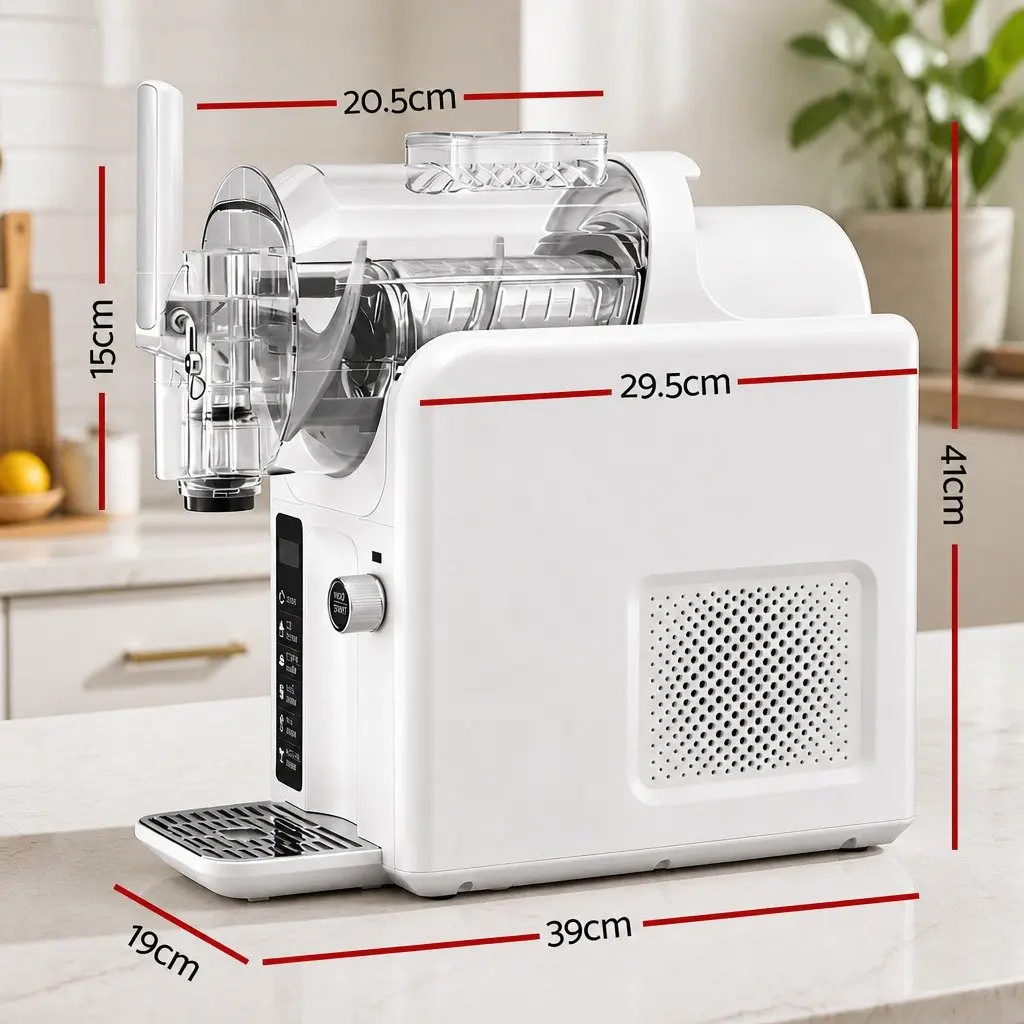 5in1 Slushie Machine Ice Cream Maker 2L White Frozen Dessert Maker