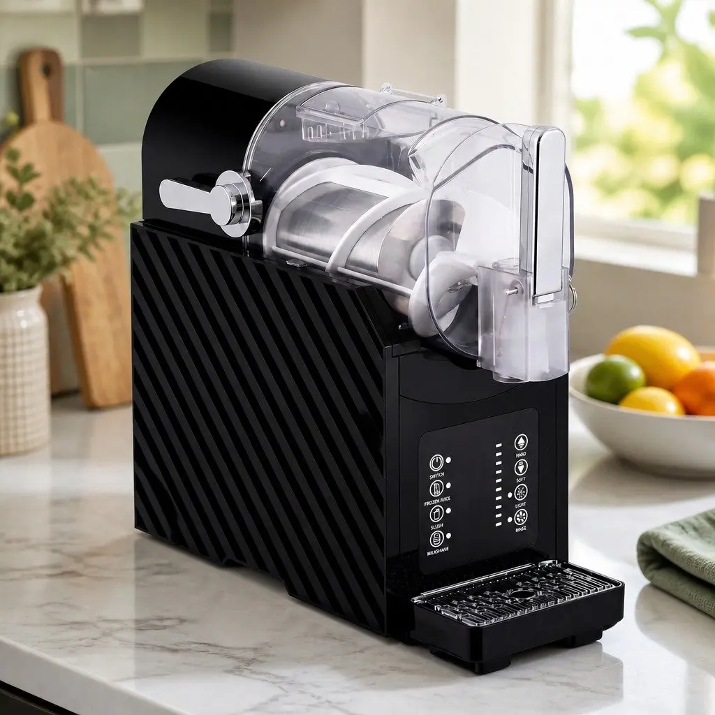 Slushie Machine Maker 1.8L Frozen Smoothies Milkshakes Ice Drink Blender Black