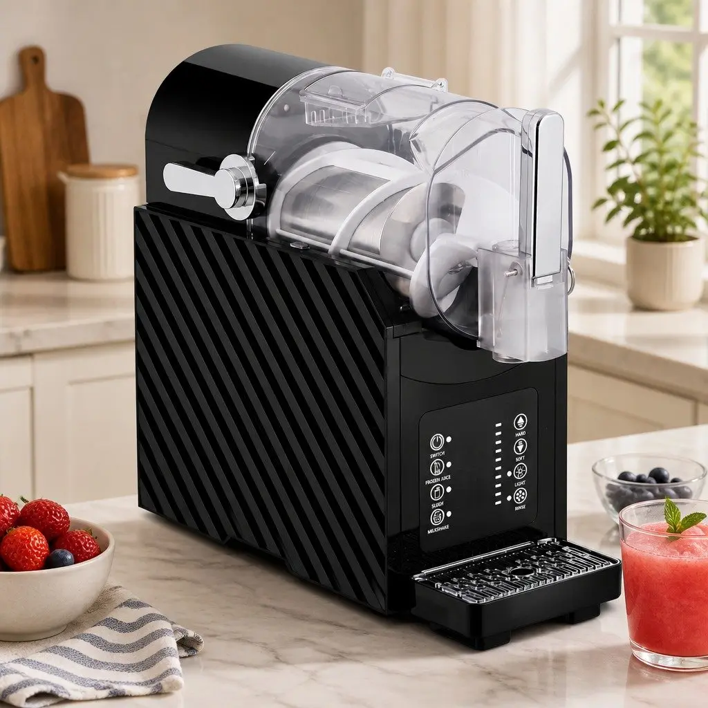 Slushie Machine Maker 1.8L Frozen Smoothies Milkshakes Ice Drink Blender Black