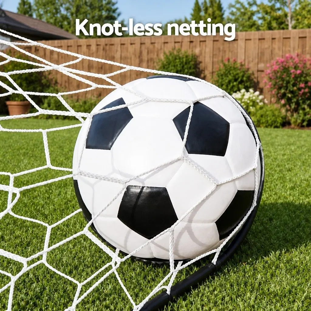Portable Soccer Goal Net Training Target 107cm Green