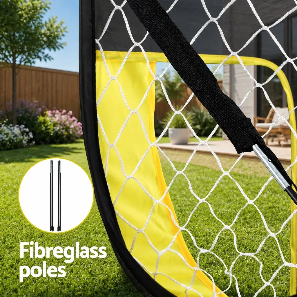 Portable Soccer Goal Net Training Target 107cm Green