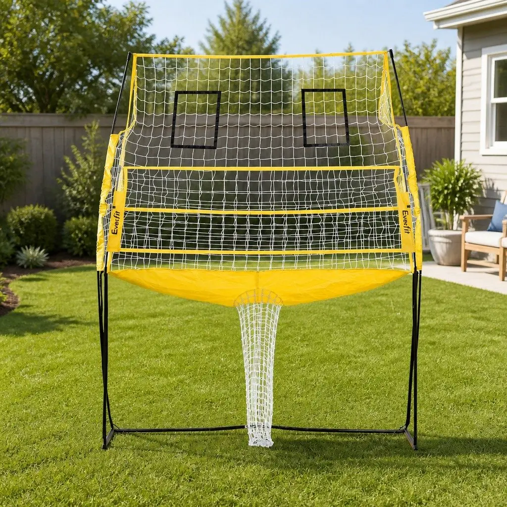 Volleyball Net Portable Adjustable Height 8ft Green Free-standing for Beach Backyard Training