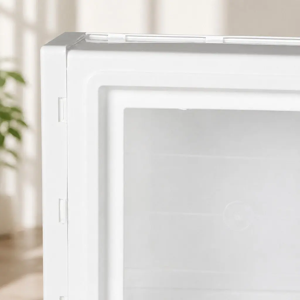 Storage Drawers Stackable Organiser 4 Pack Large Capacity White