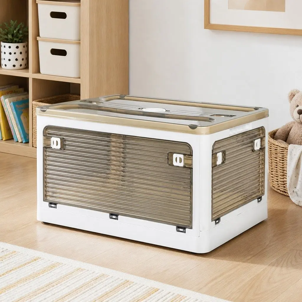 55L Stackable Storage Box with Lid