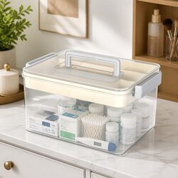 Reliable and Versatile Two-Layer Medicine Organizer