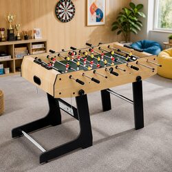 Reliable 4FT Foosball Soccer Table with Bonus Balls