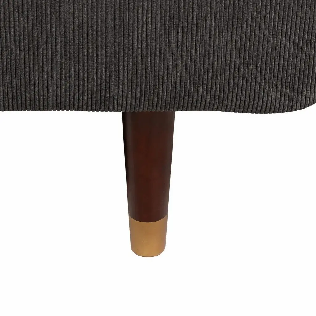 Convertible Sofa Bed 3-Seater Adjustable Backrest USB Charging Side Table Grey
