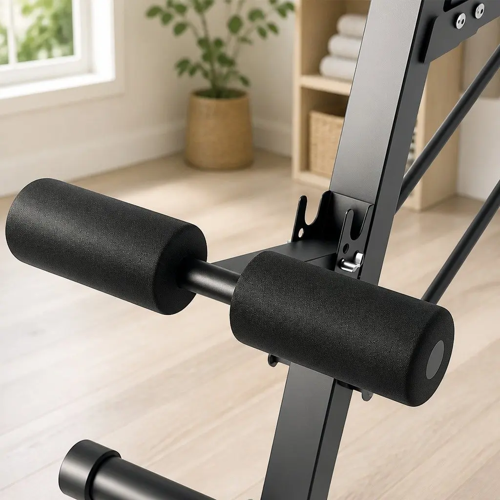 Adjustable Weight Bench Multi-Purpose Home Gym Workout Incline Decline Flat Black Red