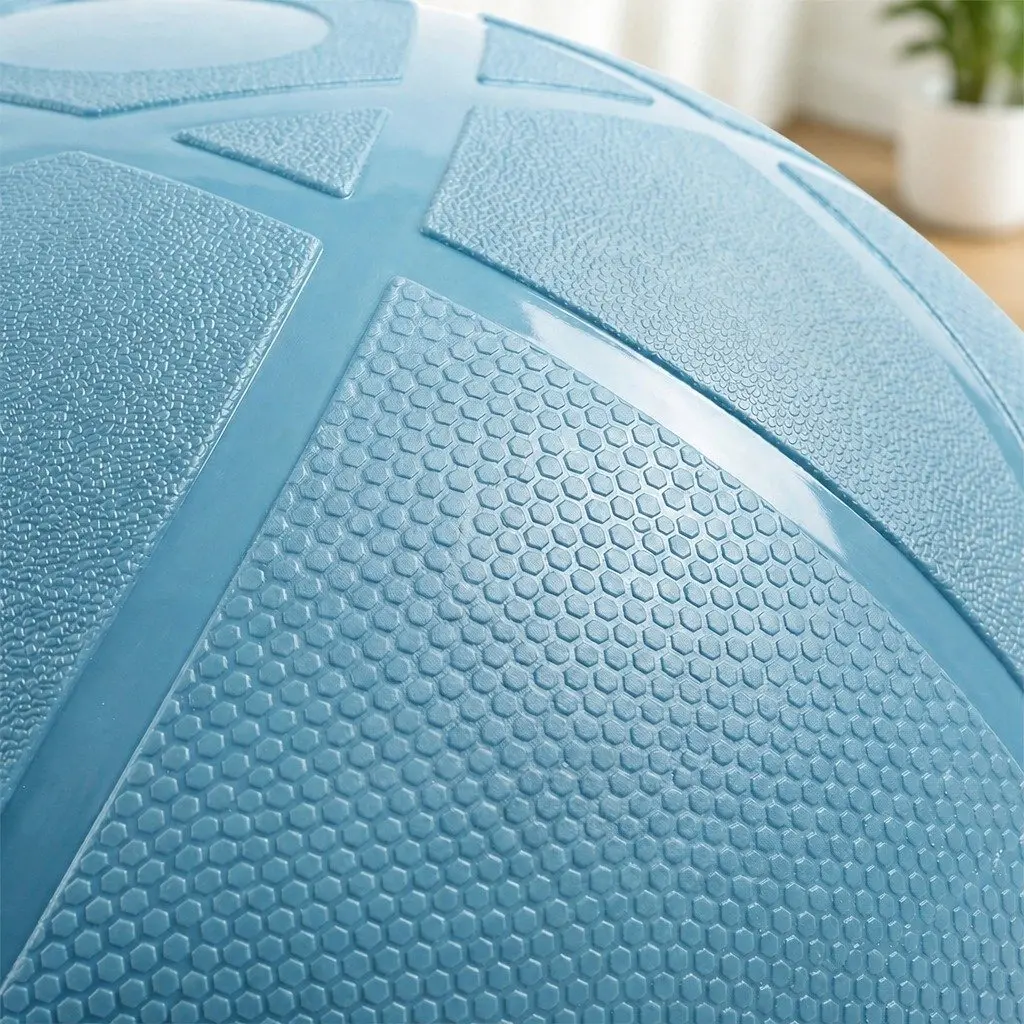 Half Balance Ball Yoga Trainer Core Stability Exercise Equipment 58cm Blue