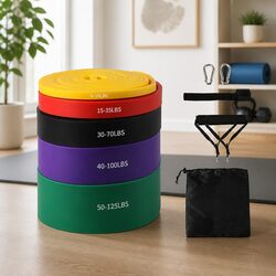 Reliable 5-Piece Resistance Bands Set for Effective Workouts