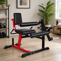 Leg Extension Curl Machine Plate Loaded Home Gym Equipment Lower Body Workout
