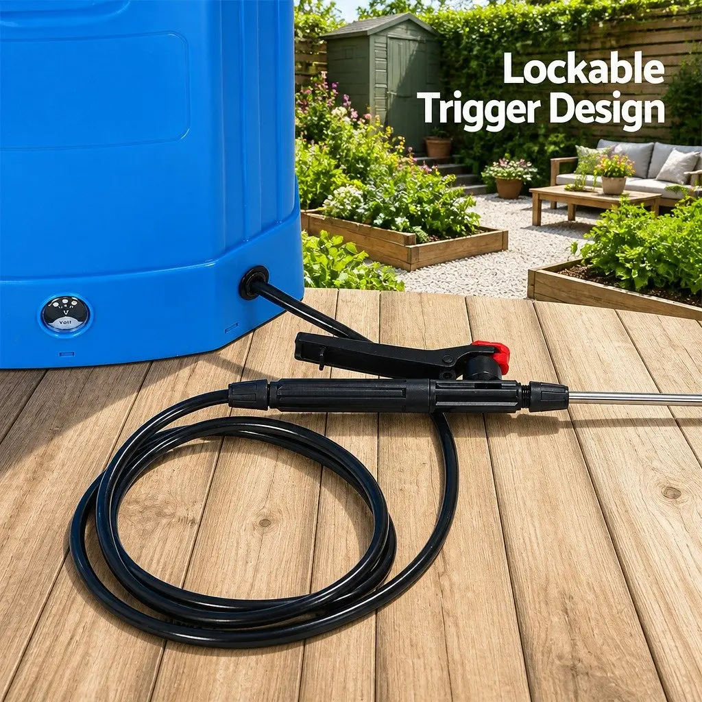 Electric Backpack Sprayer 16L Garden Pesticide Herbicide Blue