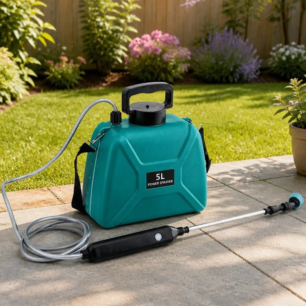 Electric Weed Sprayer USB Charging 5L Garden Herbicide Green