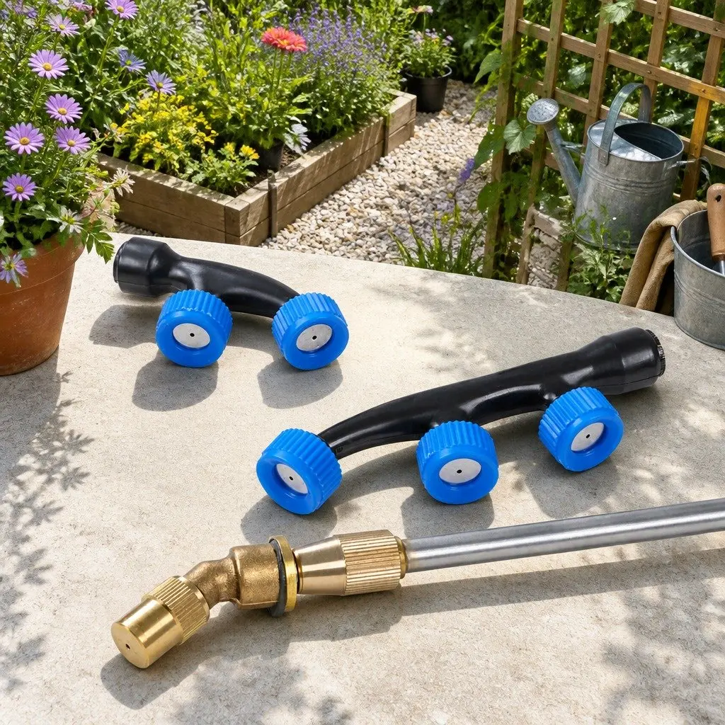 50L ATV Weed Sprayer Electric Garden Spray Gun Tank with 3 Nozzles Black