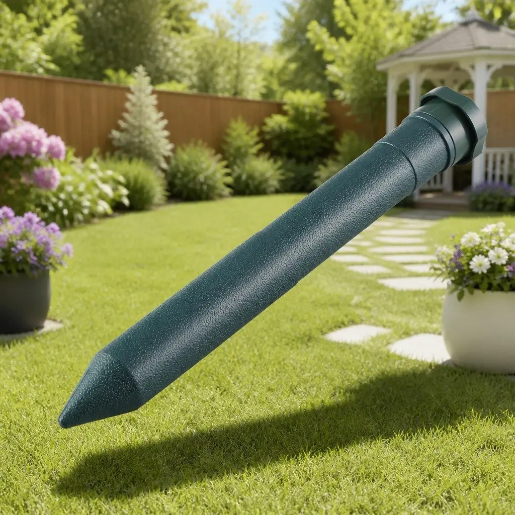 Ultrasonic Snake Repeller Pest Control 6 Piece Green