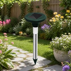 Reliable 6x LED Solar Snake Repeller for Pest Management