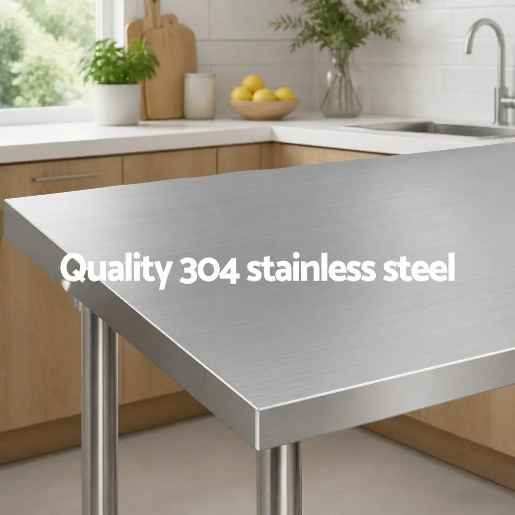 Stainless Steel Kitchen Table 1524x610mm