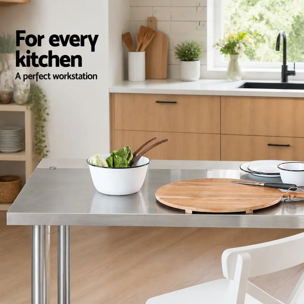 Stainless Steel Kitchen Table 1524x610mm