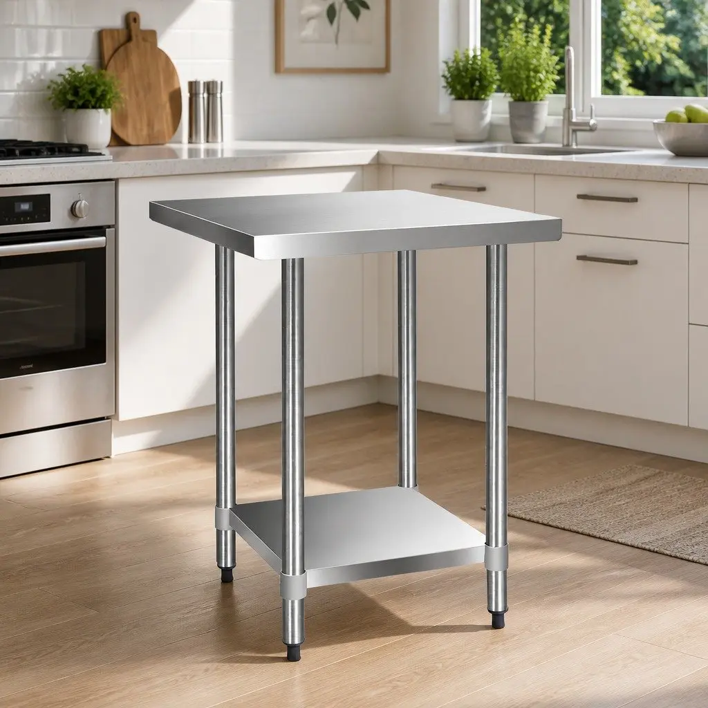 Stainless Steel Kitchen Work Bench 760x760mm