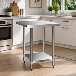Reliable Stainless Steel Kitchen Work Bench 760x760mm