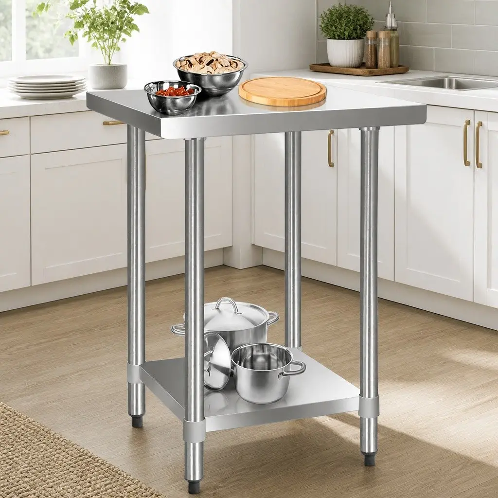 Stainless Steel Work Bench for Home and Cafes
