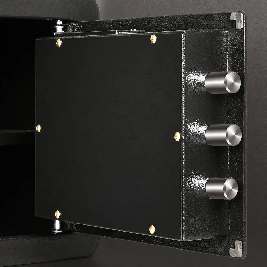 13.8L Digital Security Safe Box Password Key Lock Home Office Cash Storage