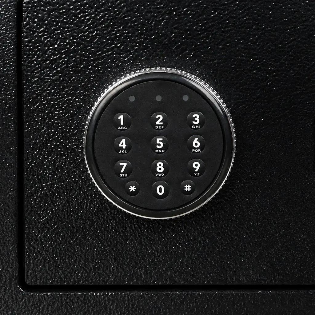 13.8L Digital Security Safe Box Password Key Lock Home Office Cash Storage