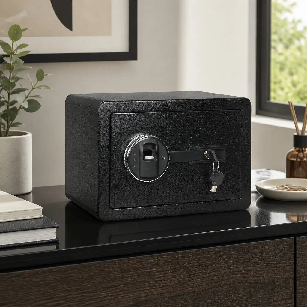 8.1L Digital Security Safe Box with Key Lock