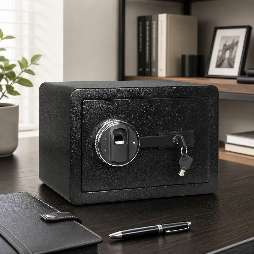 8.1L Digital Security Safe Box with Key Lock