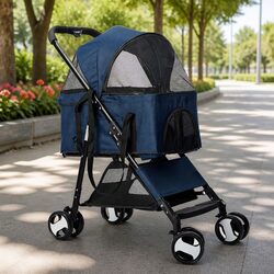 Reliable Pet Stroller for Comfortable Outdoor Experiences