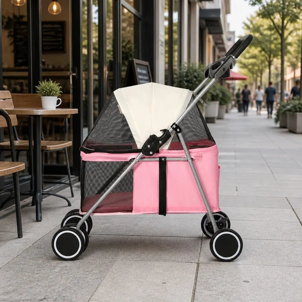 Pet Stroller That Combines Functionality and Comfort