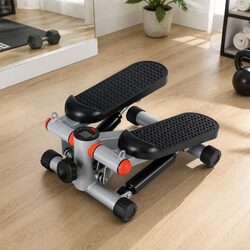 Mini Stepper with Resistance Rope LCD Display Aerobic Cardio Home Gym Exercise