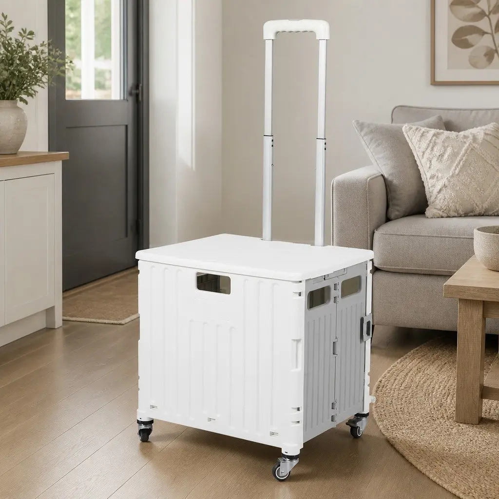 Folding Shopping Trolley Cart