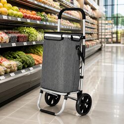 Reliable and Foldable Shopping Cart for Stress-Free Errands