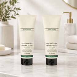 125mL x2 Pack of Revitalising Facial Scrub Exfoliator - Skin Friendly